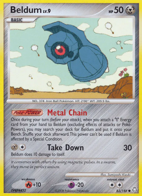 Carta Beldum 83/146 de Legends Awakened