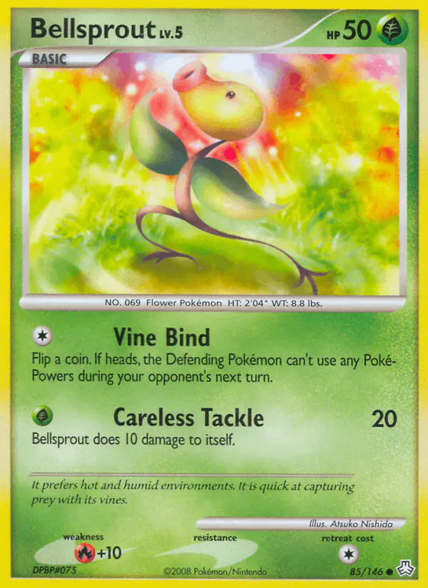 Carta Bellsprout 85/146 de Legends Awakened
