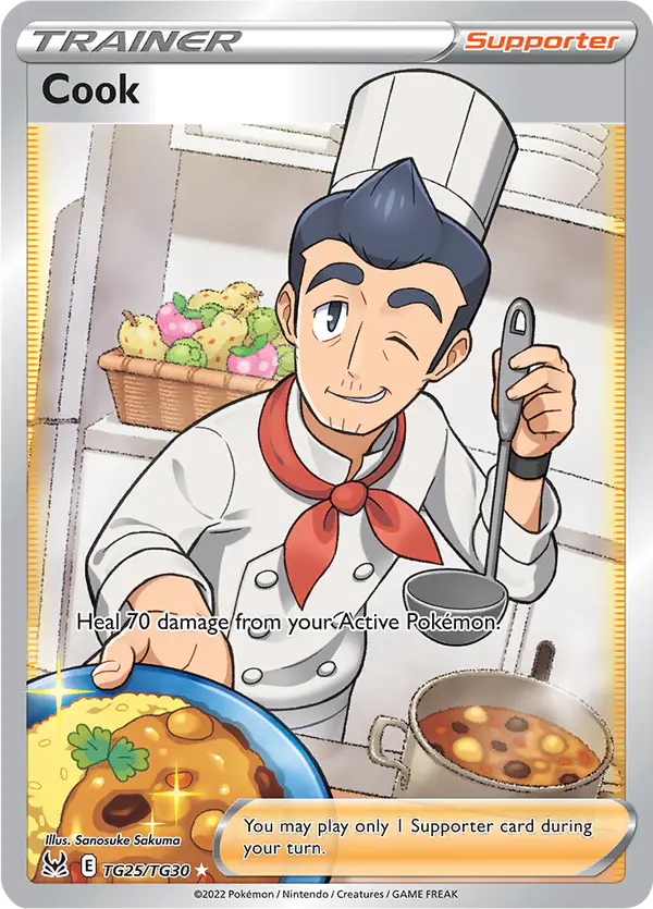 Carta Cook TG25 de Lost Origin Trainer Gallery