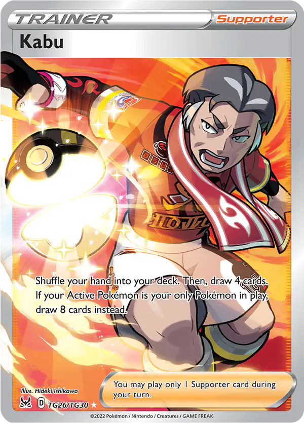 Carta Kabu TG26 de Lost Origin Trainer Gallery
