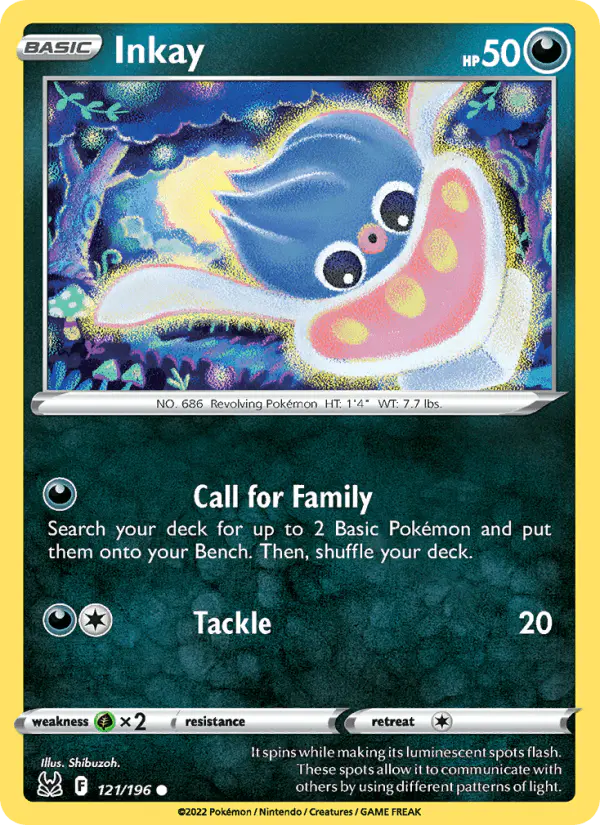 Carta Inkay 121/196 de Lost Origin