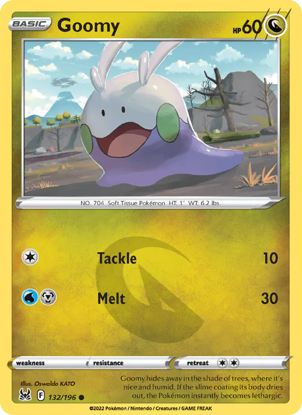 Carta Goomy 132/196 de Lost Origin