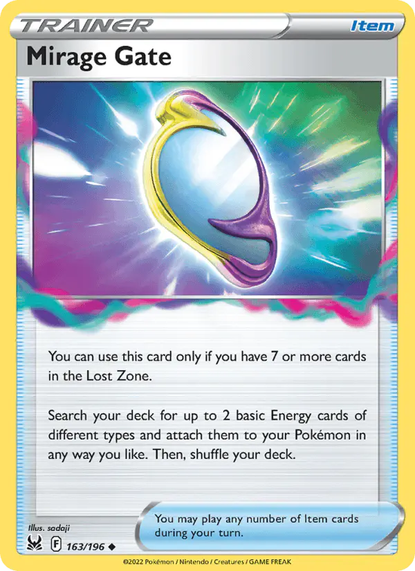 Carta Mirage Gate 163/196 de Lost Origin