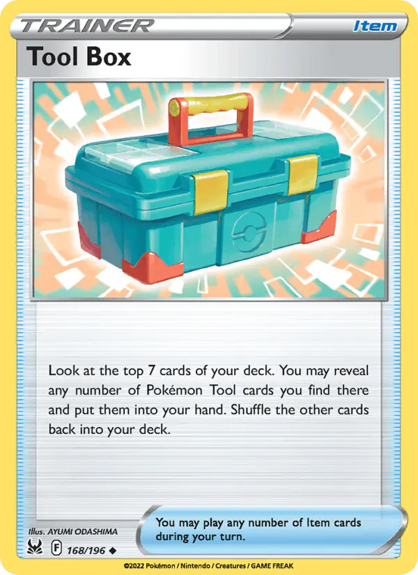 Carta Tool Box 168/196 de Lost Origin