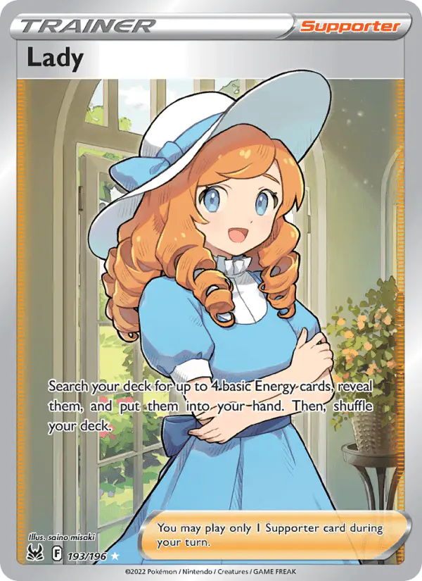 Carta Lady 193/196 de Lost Origin
