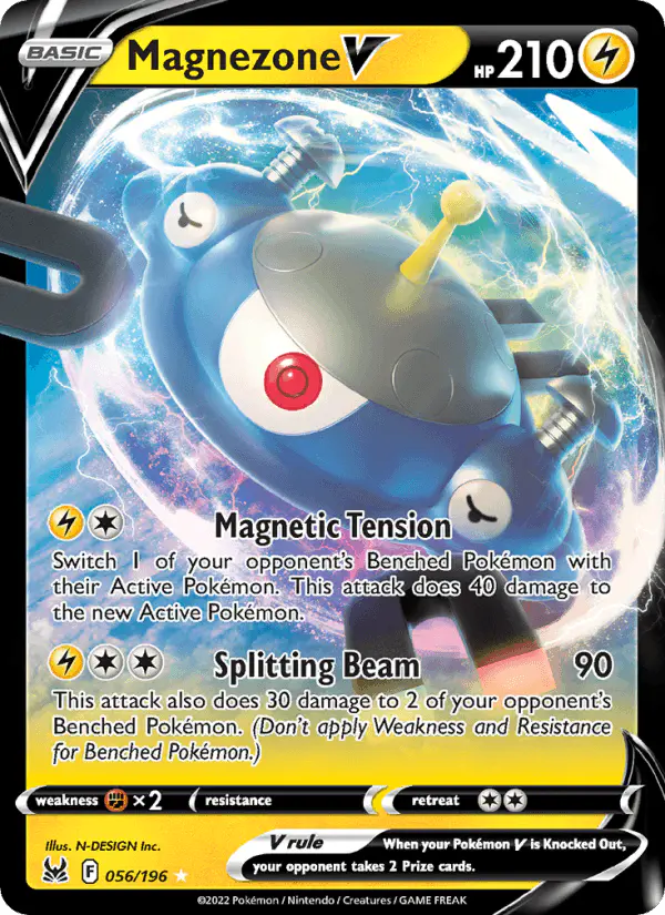 Carta Magnezone V 056/196 de Lost Origin
