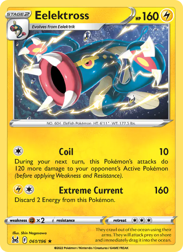 Carta Eelektross 061/196 de Lost Origin