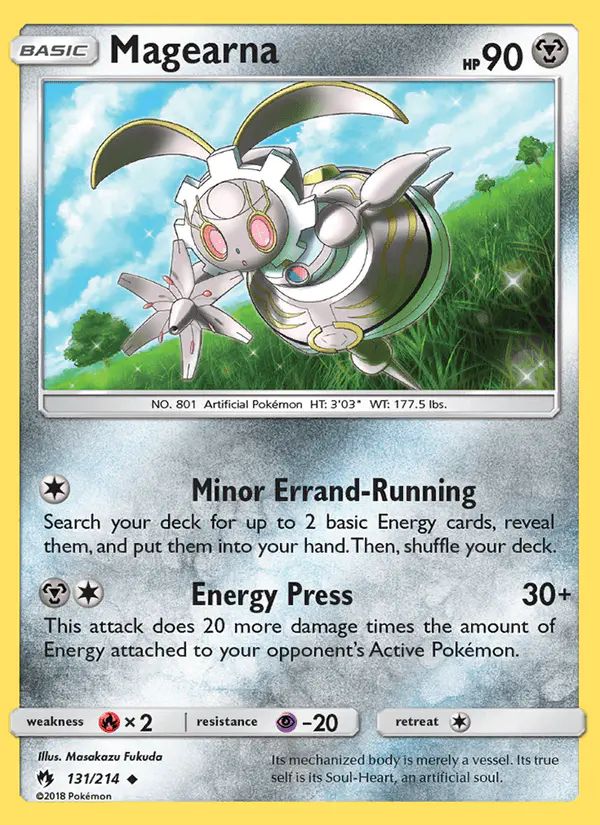 Carta Magearna 131/214 de Lost Thunder