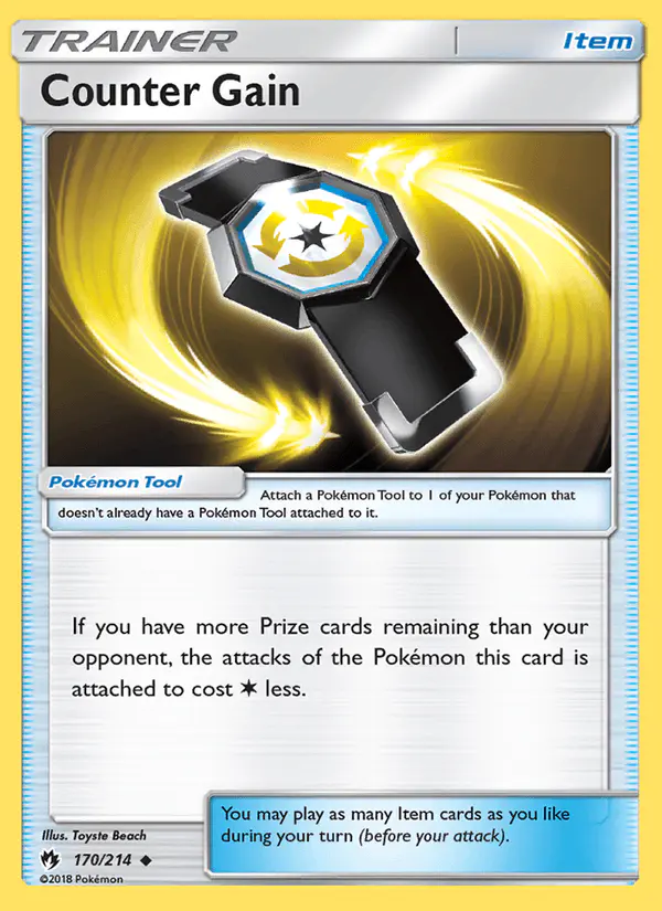 Carta Counter Gain 170/214 de Lost Thunder