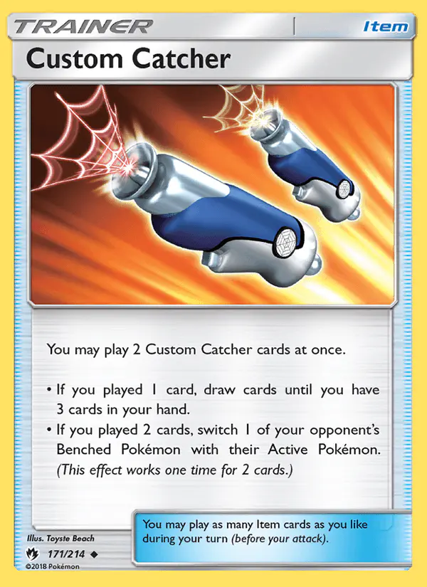 Carta Custom Catcher 171/214 de Lost Thunder