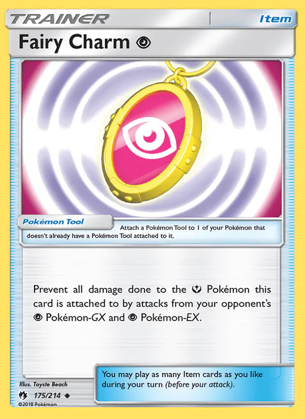 Carta Fairy Charm Psychic 175/214 de Lost Thunder