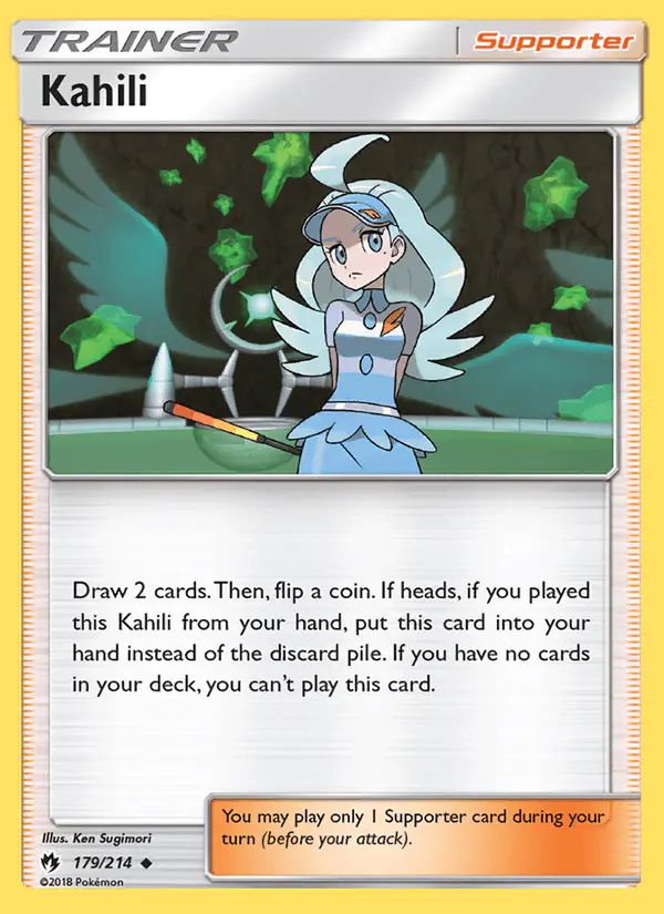 Carta Kahili 179/214 de Lost Thunder