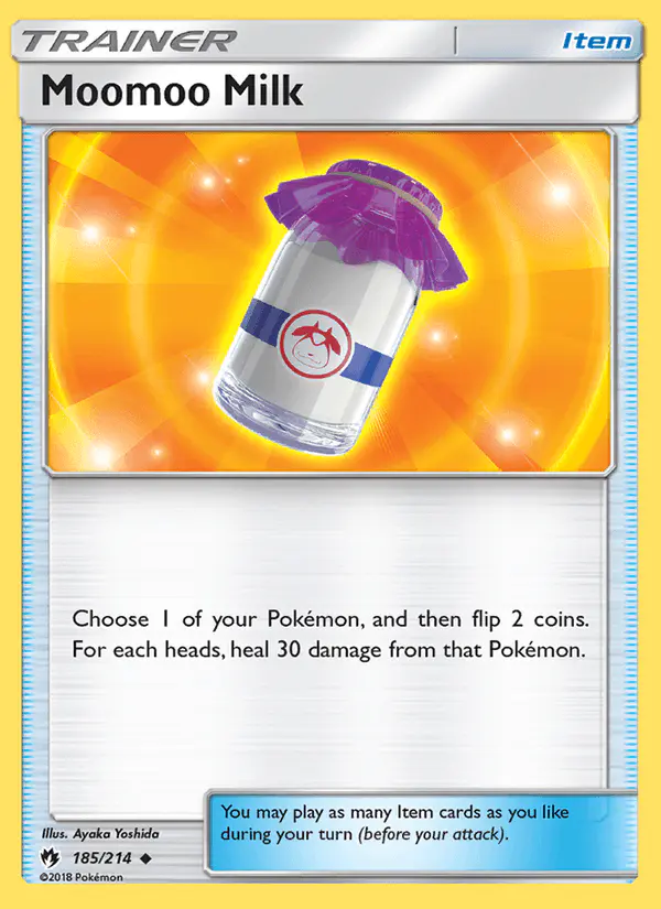 Carta Moomoo Milk 185/214 de Lost Thunder