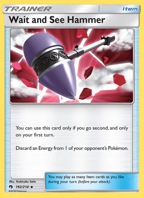Carta Wait and See Hammer 192/214 de Lost Thunder