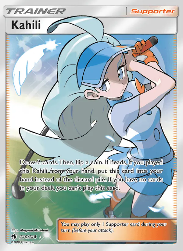 Carta Kahili 210/214 de Lost Thunder