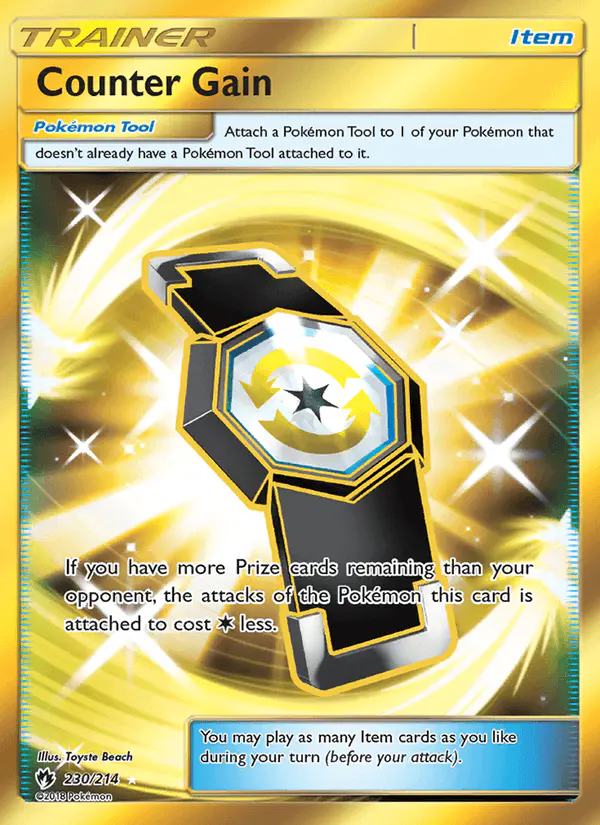 Carta Counter Gain 230/214 de Lost Thunder