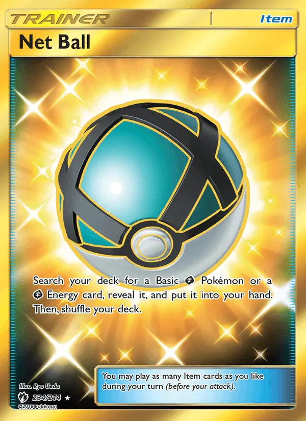 Carta Net Ball 234/214 de Lost Thunder