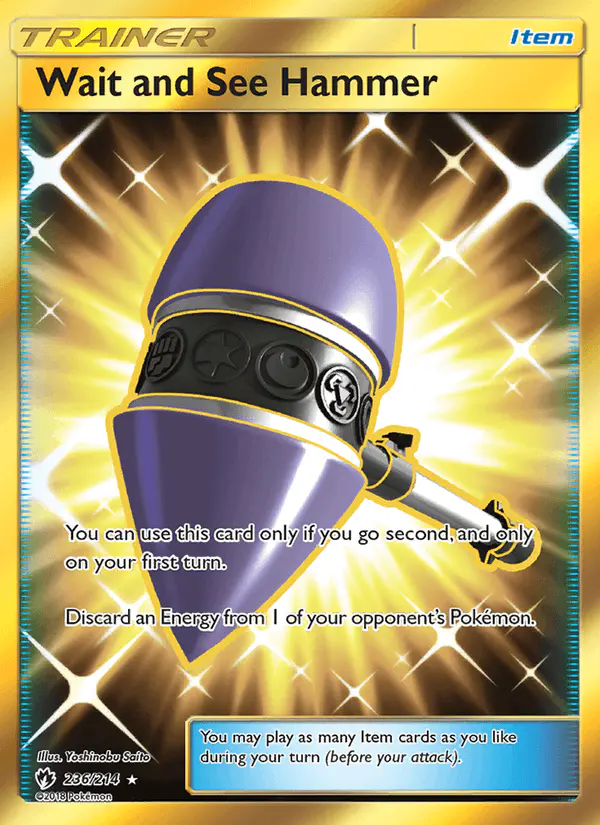 Carta Wait and See Hammer 236/214 de Lost Thunder