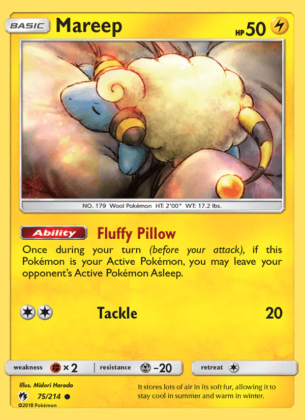Carta Mareep 75/214 de Lost Thunder