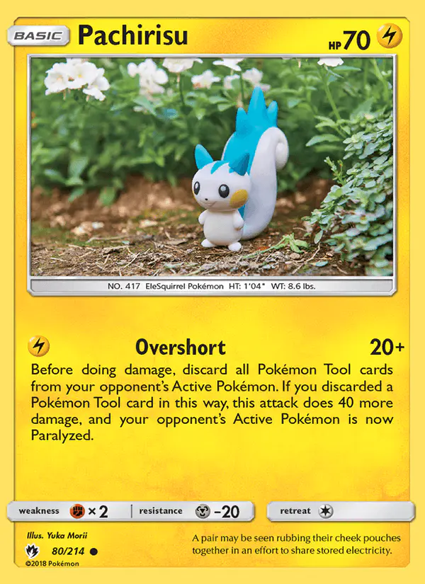 Carta Pachirisu 80/214 de Lost Thunder