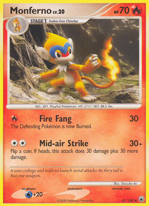 Carta Monferno 41/100 de Majestic Dawn