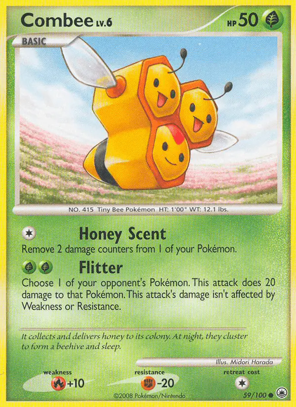Carta Combee 59/100 de Majestic Dawn
