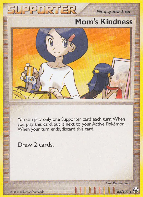 Carta Mom's Kindness 83/100 de Majestic Dawn