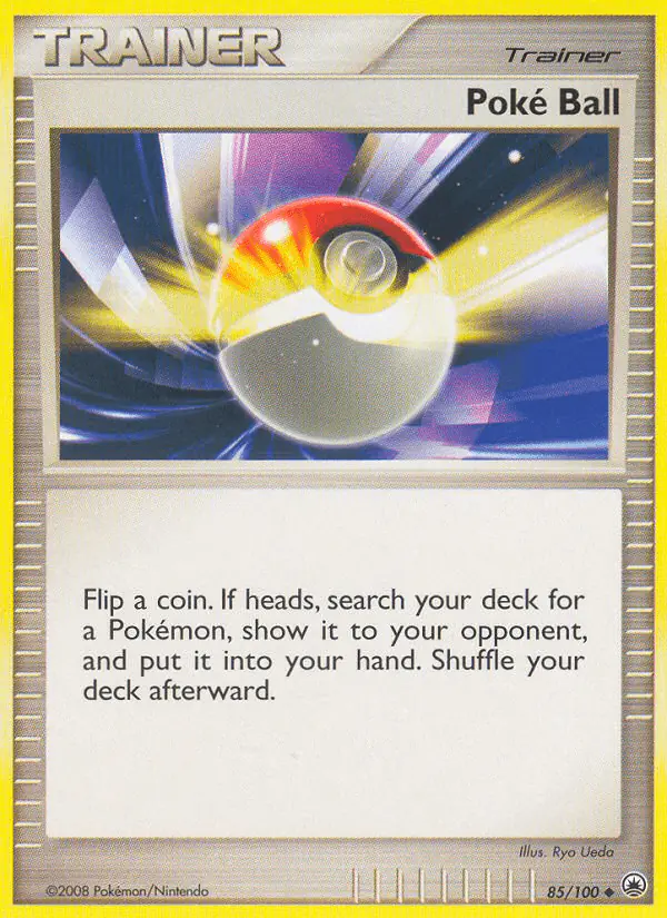 Carta Poké Ball 85/100 de Majestic Dawn