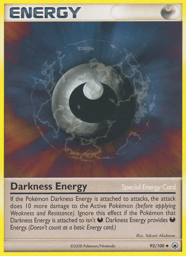 Carta Darkness Energy 93/100 de Majestic Dawn