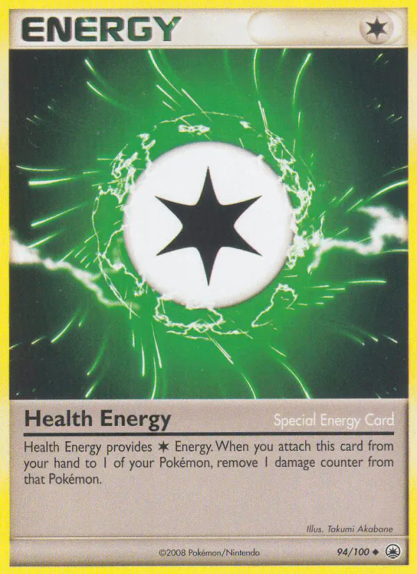 Carta Health Energy 94/100 de Majestic Dawn