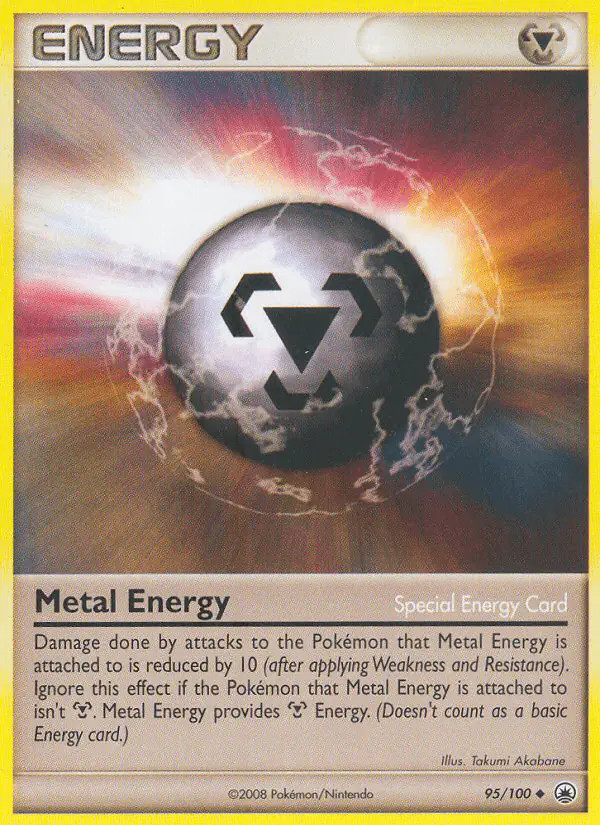 Carta Metal Energy 95/100 de Majestic Dawn