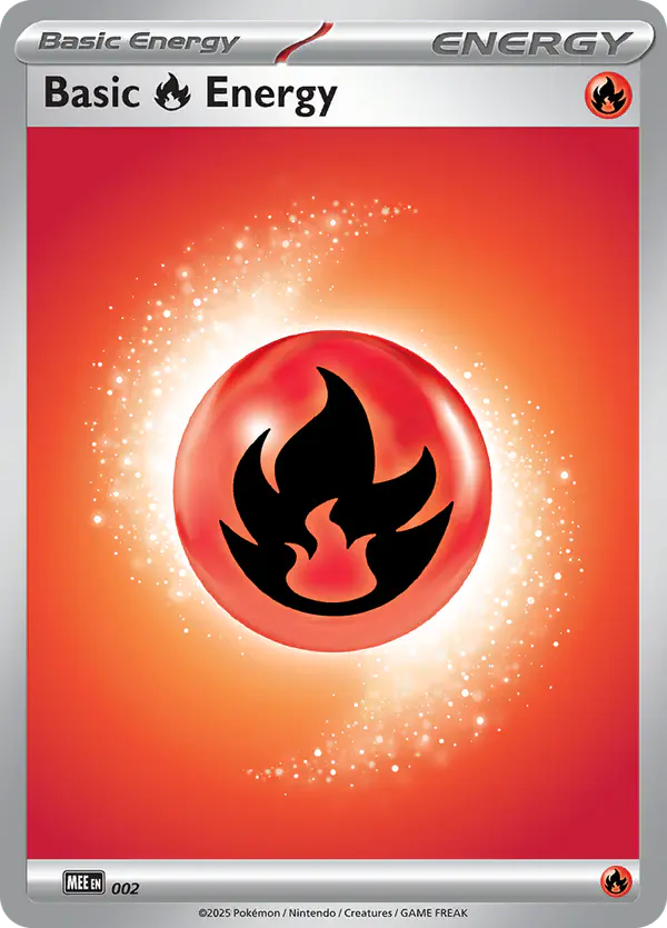 Carta Fire Energy 002/016 de Mega Evolution Energy