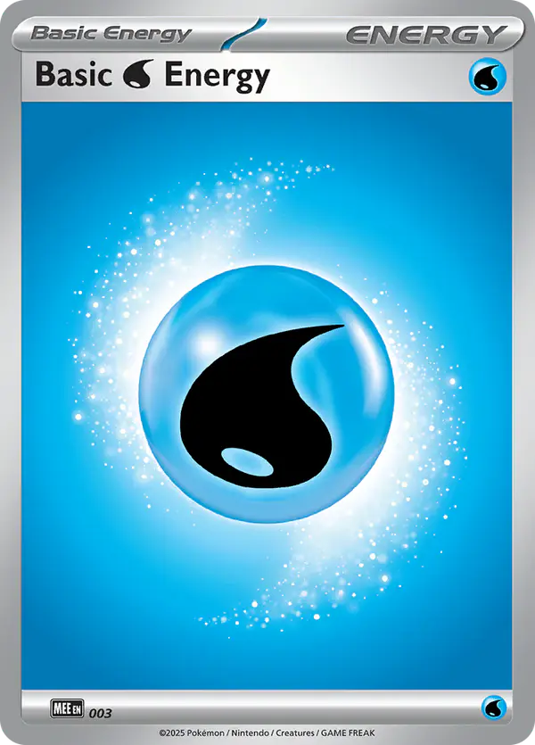 Carta Water Energy 003/016 de Mega Evolution Energy