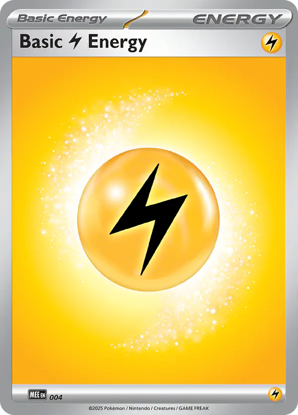 Carta Lightning Energy 004/016 de Mega Evolution Energy