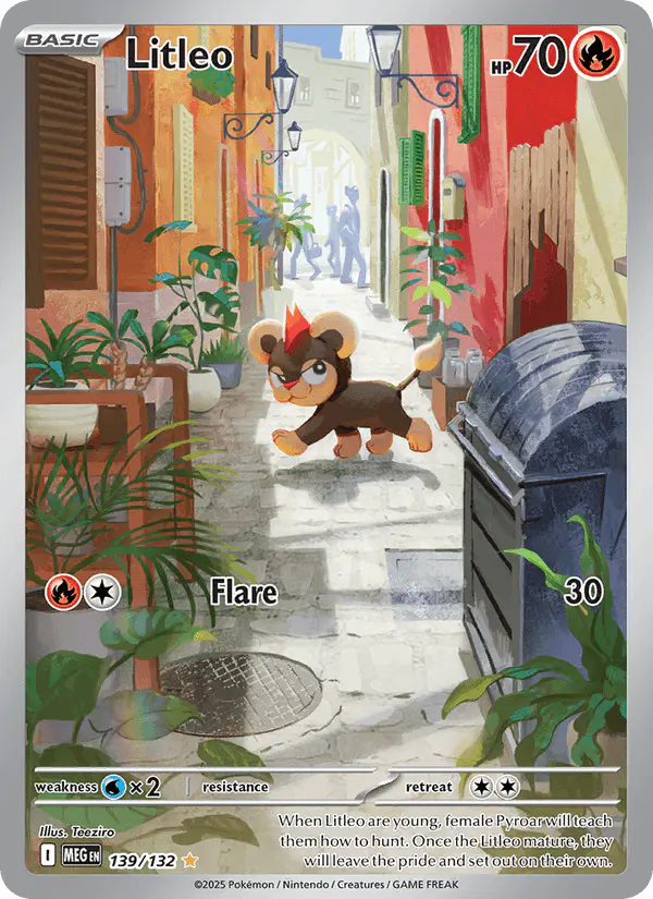 Carta Litleo 139/132 de Mega Evolution