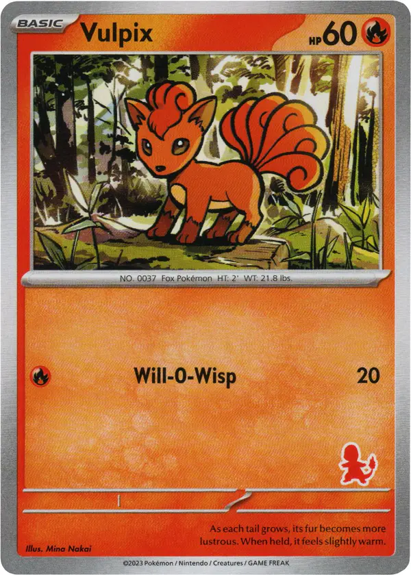Carta Vulpix 011/048 de My First Battle