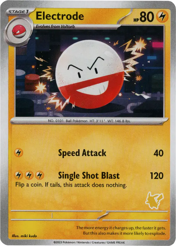 Carta Electrode 022/048 de My First Battle
