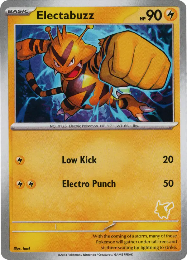 Carta Electabuzz 023/048 de My First Battle