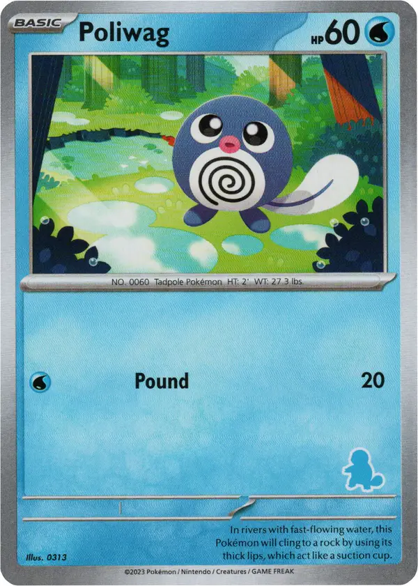Carta Poliwag 027/048 de My First Battle