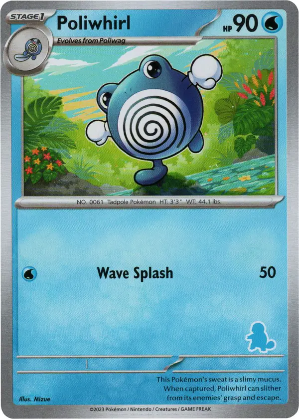 Carta Poliwhirl 028/048 de My First Battle
