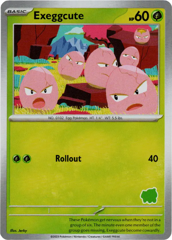 Carta Exeggcute 005/048 de My First Battle