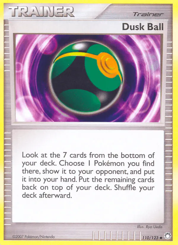 Carta Dusk Ball 110/123 de Mysterious Treasures