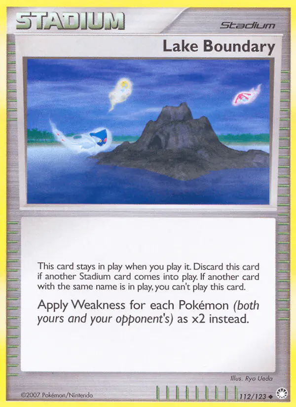 Carta Lake Boundary 112/123 de Mysterious Treasures