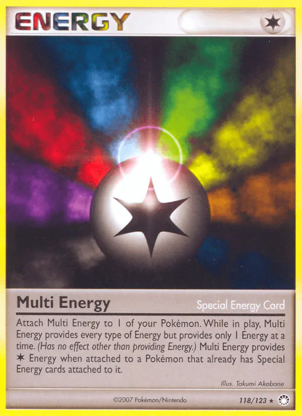 Carta Multi Energy 118/123 de Mysterious Treasures