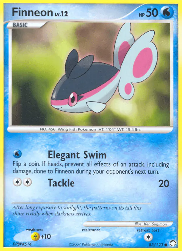 Carta Finneon 83/123 de Mysterious Treasures