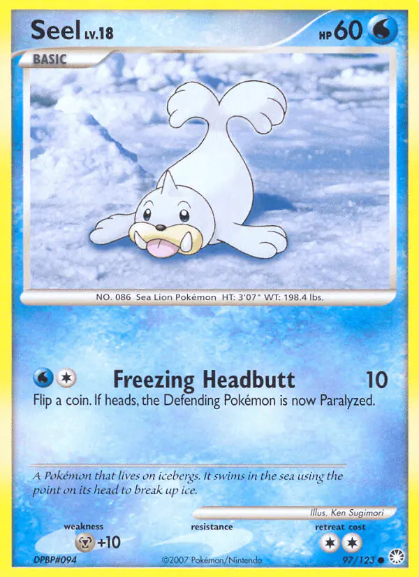 Carta Seel 97/123 de Mysterious Treasures