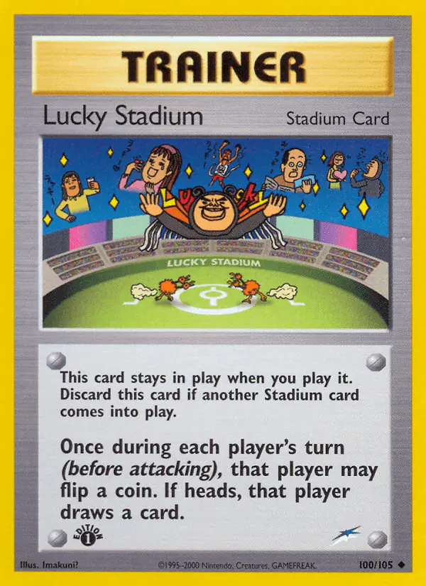 Carta Lucky Stadium 100/105 de Neo Destiny