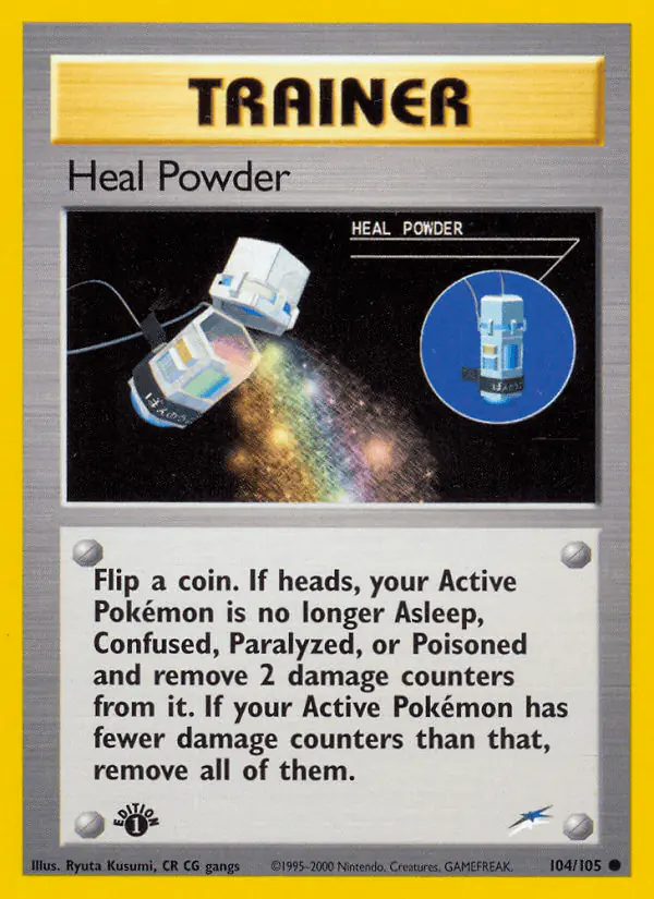Carta Heal Powder 104/105 de Neo Destiny