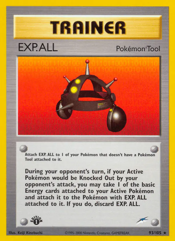 Carta EXP.ALL 93/105 de Neo Destiny