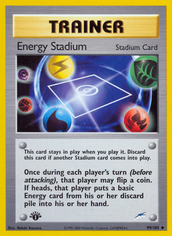 Carta Energy Stadium 99/105 de Neo Destiny